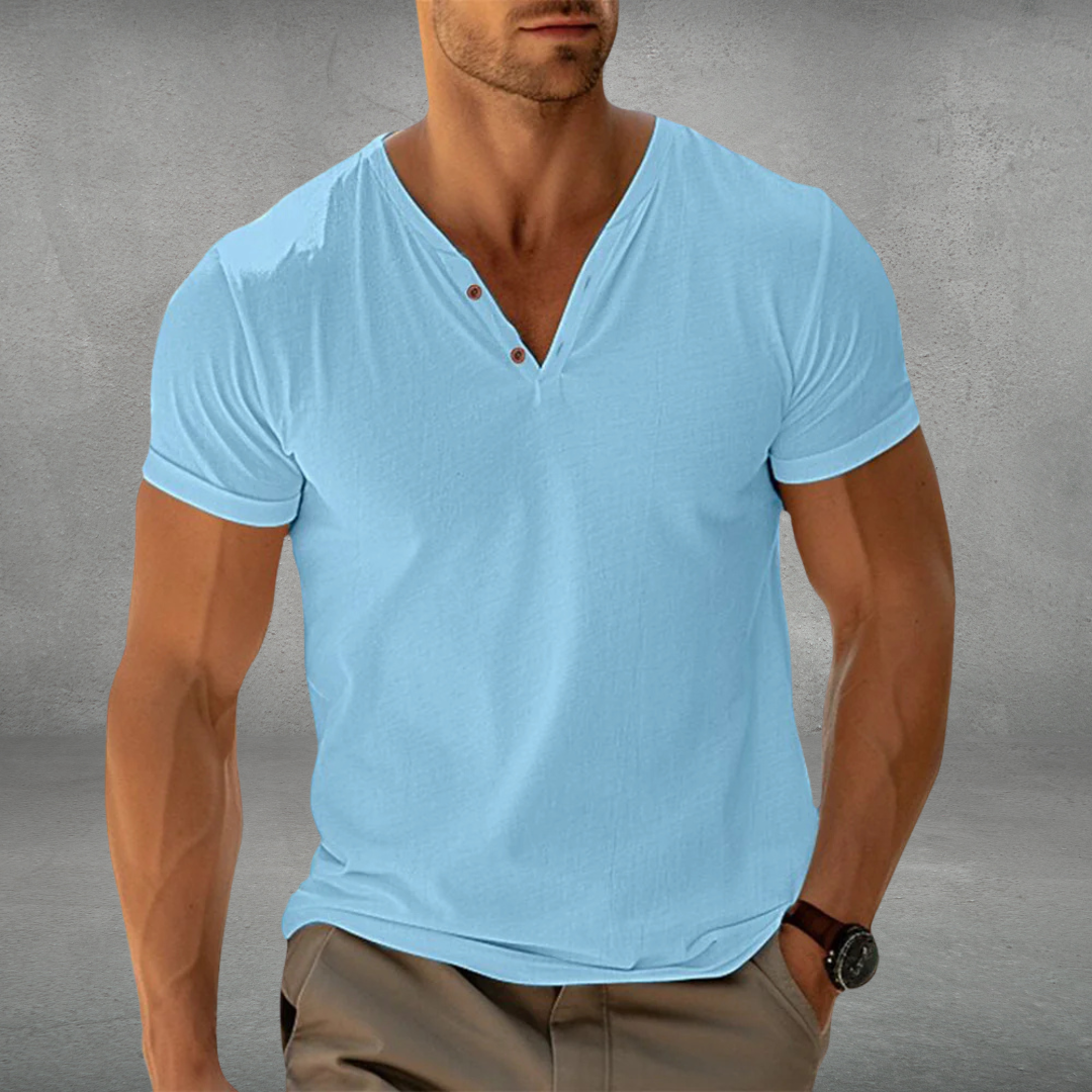 Men's Casual Short Sleeve Polo Shirt | Slim Fit