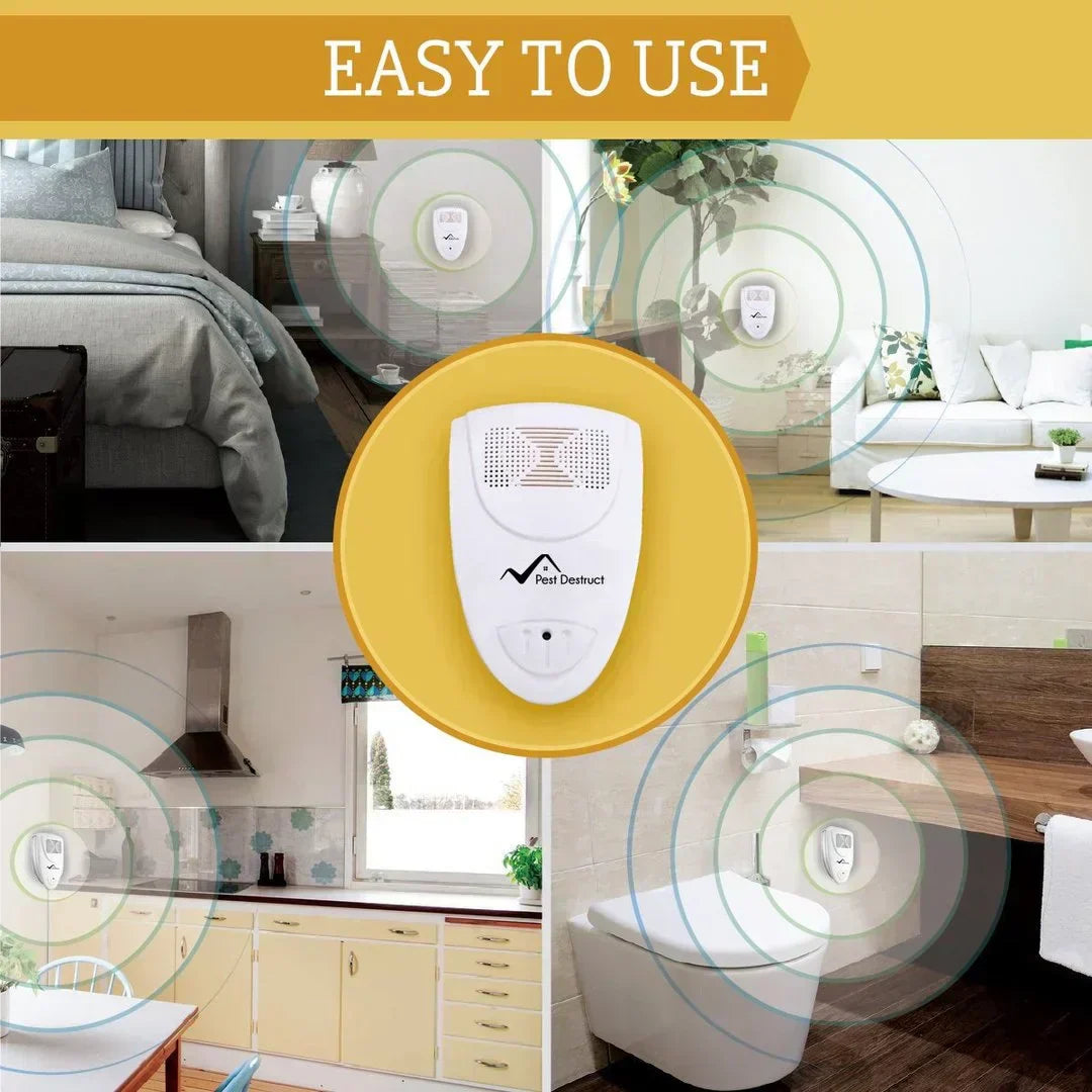 Ultrasonic Bed Bug Repellent - Eliminate Bed Bugs in 48 Hours