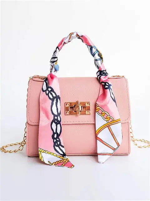Women's Handbag | with Scarf Detail