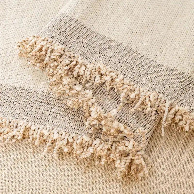 Reversible Chenille and Cotton Sofa Cover – Soft and Luxurious