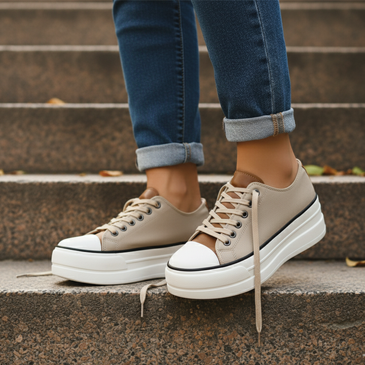 Women's Thick Sole Trainers | Leisure