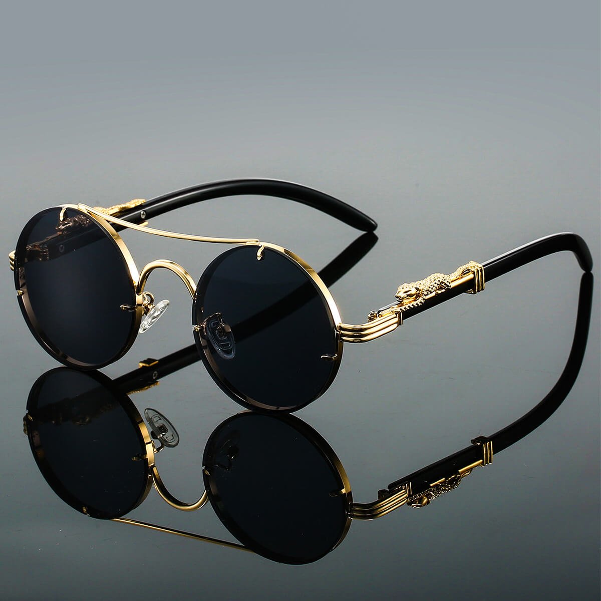 Men's Retro Round Sunglasses | Summer