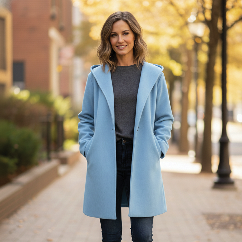 Women's Hooded Coat | Loose