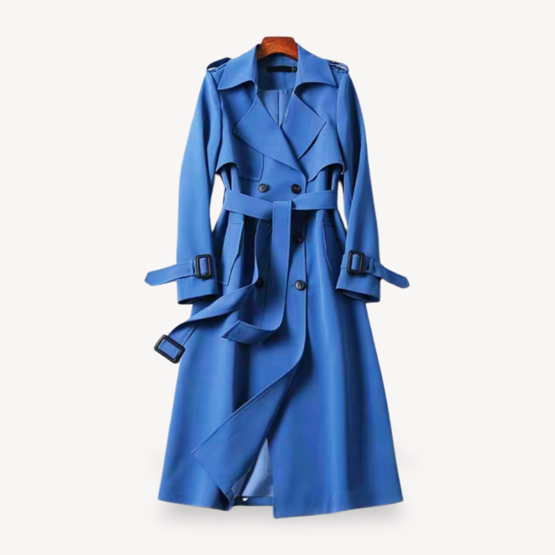 Women's Belt Trench Coat | Long