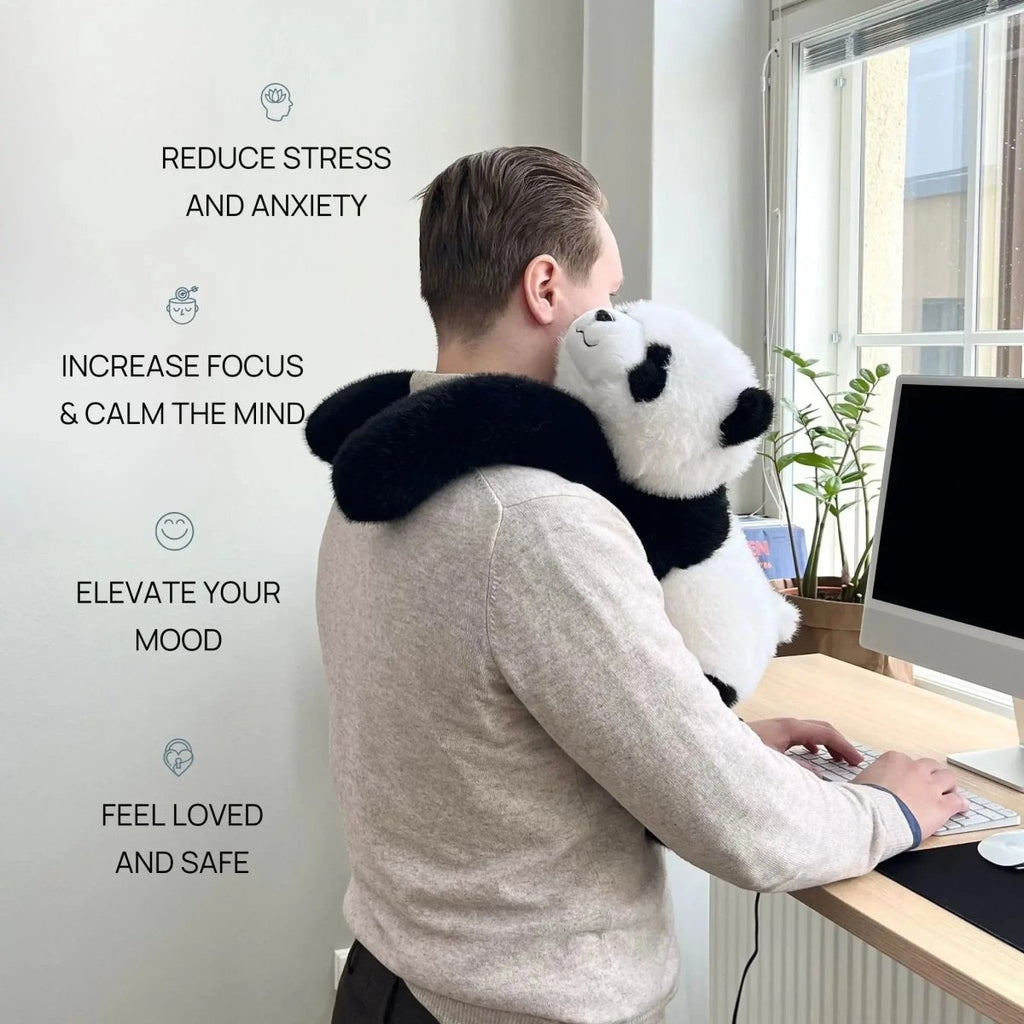 Ultra-Soft Faux Fur Stress-Relieving Cuddle Companion