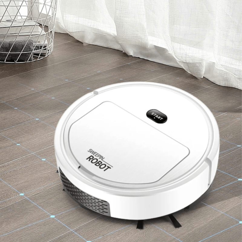 Smart Robot Vacuum – Automated Deep Cleaning Air Purification Device