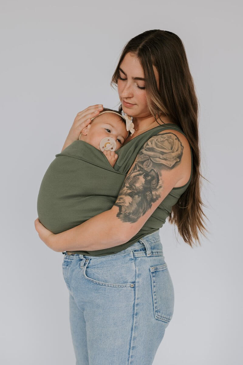Comfortable All-Day Wear Baby Carrier Tee
