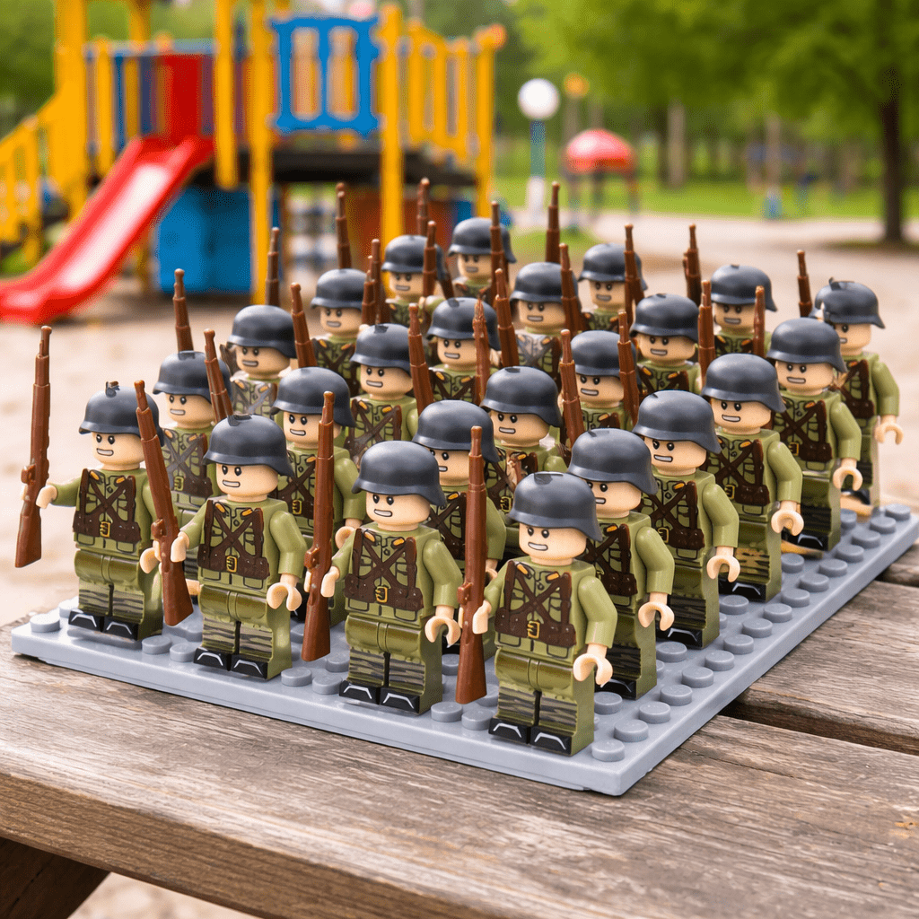 21-Piece Figure Building Set for Kids & Collectors