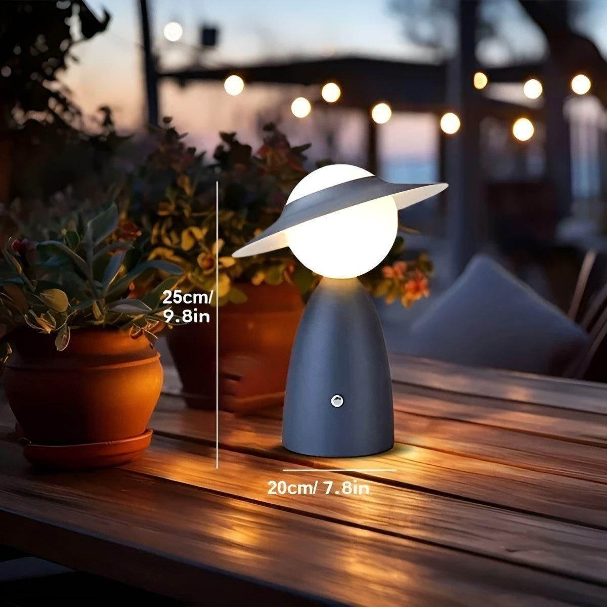 Portable Wireless Charging Table Lamp for Home Use