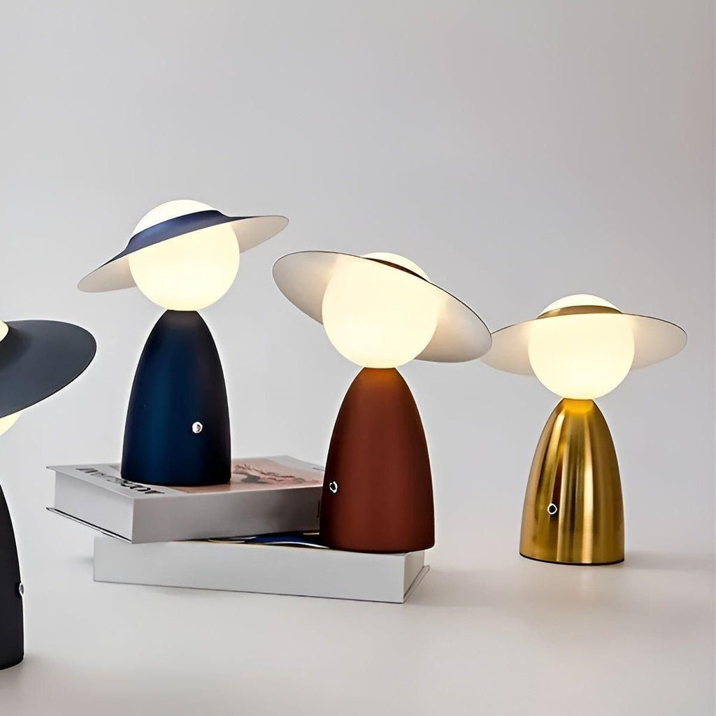 Portable Wireless Charging Table Lamp for Home Use