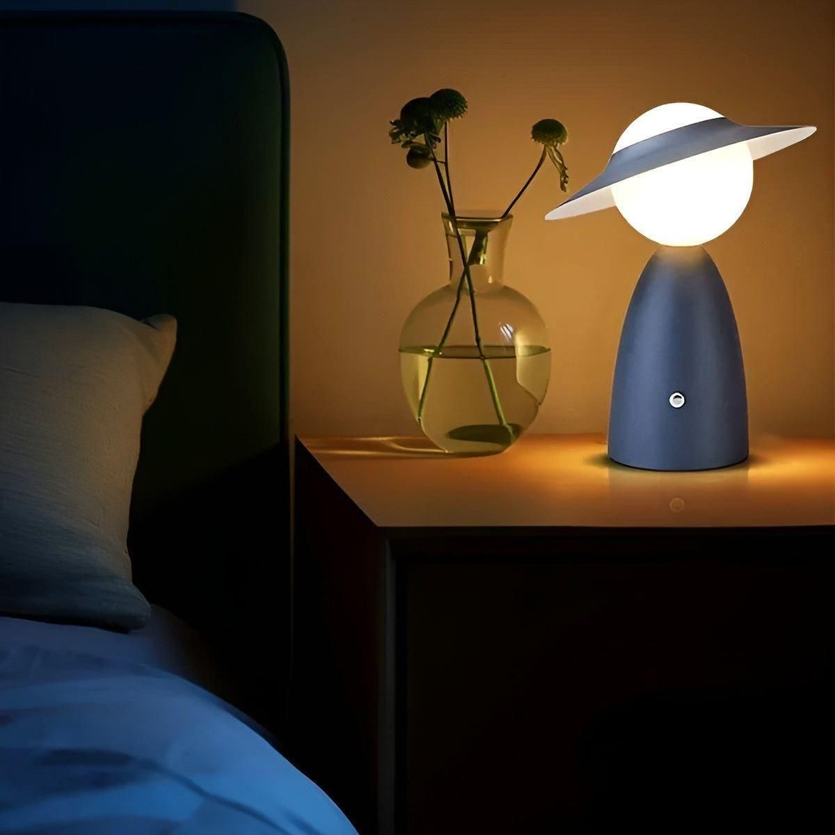 Portable Wireless Charging Table Lamp for Home Use