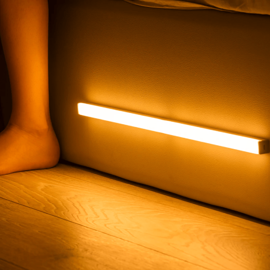 Wireless LED Light Fixture with Motion Sensor