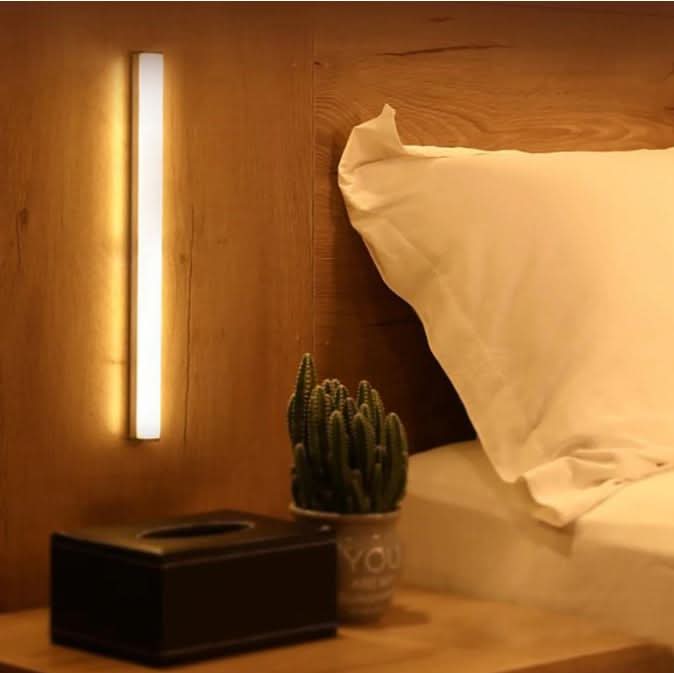 Wireless LED Light Fixture with Motion Sensor