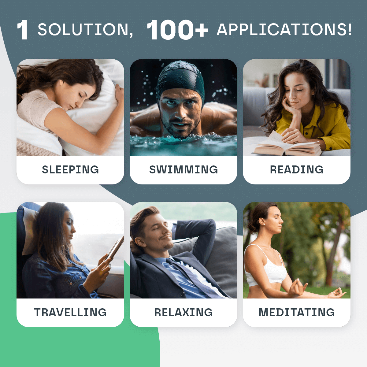 Sleep Ear Plugs with 33 dB Noise Reduction for All-Night Comfort