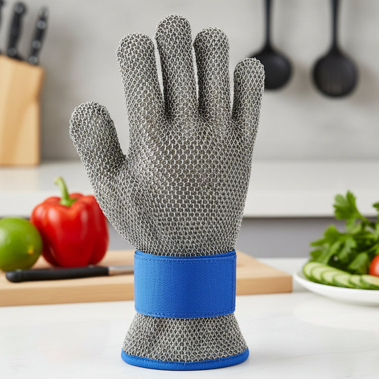Stainless Steel Safety Gloves with Maximum Cut Resistance