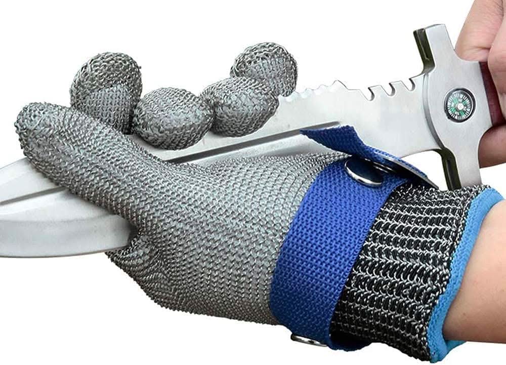 Stainless Steel Safety Gloves with Maximum Cut Resistance