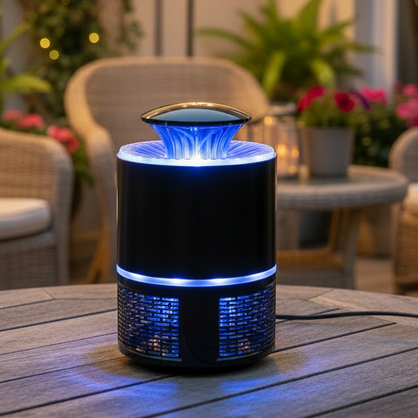 Silent UV Mosquito Lamp with USB and Anti-Shock System