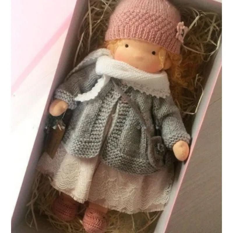 Handmade Cotton Waldorf Doll for Creative Play