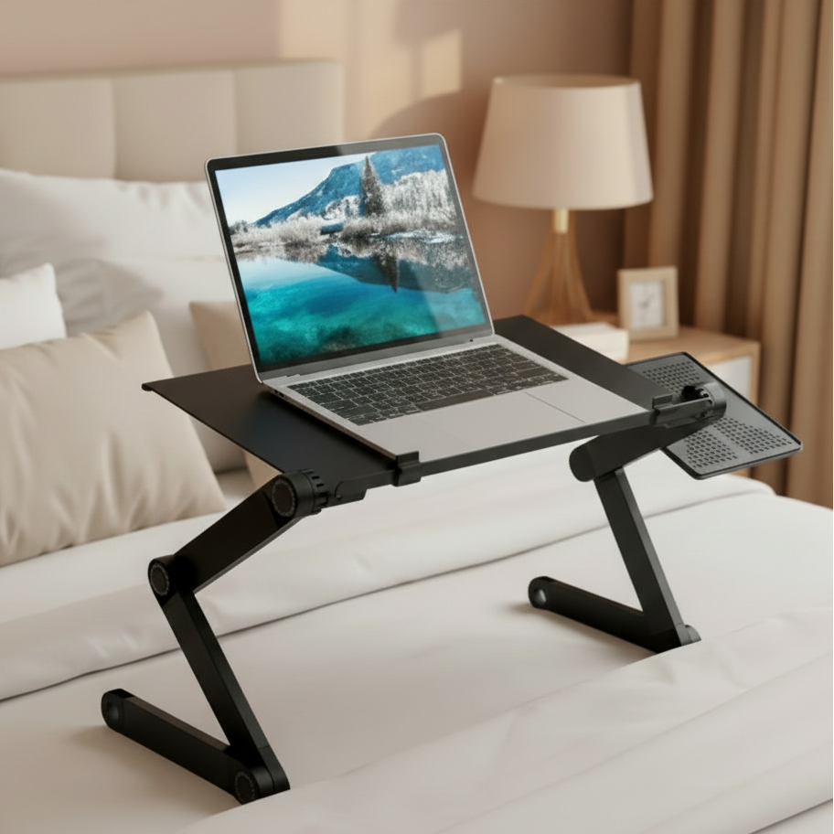 360-Degree Ergonomic Laptop Stand for Healthy and Flexible Work
