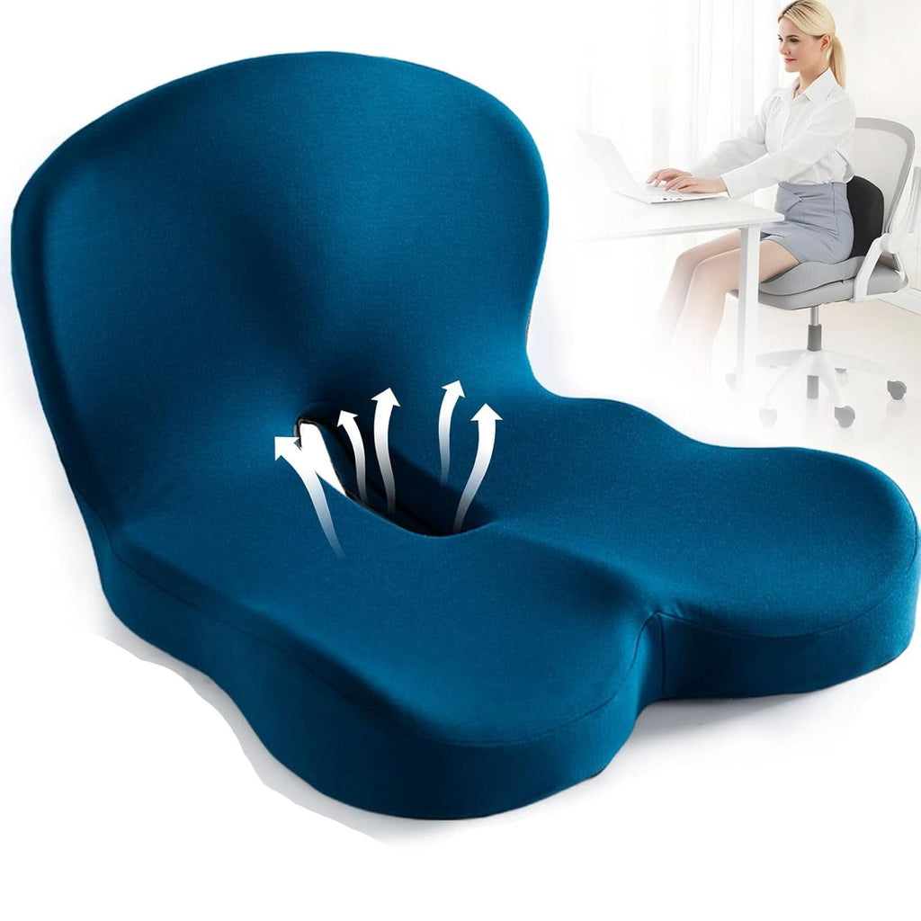 Premium Memory Foam Cushion for Enhanced Posture and Comfort