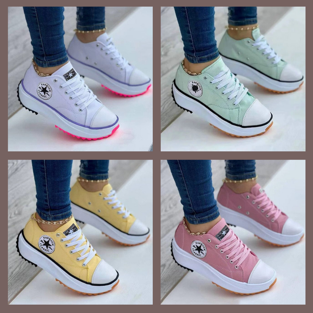 Women's Comfortable Sneakers | Flat