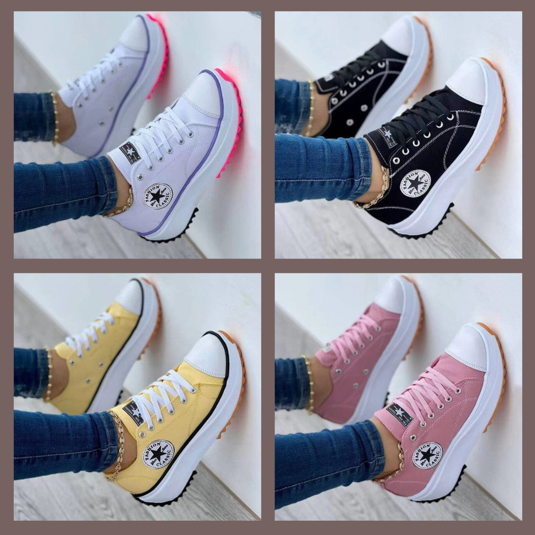 Women's Comfortable Sneakers | Flat