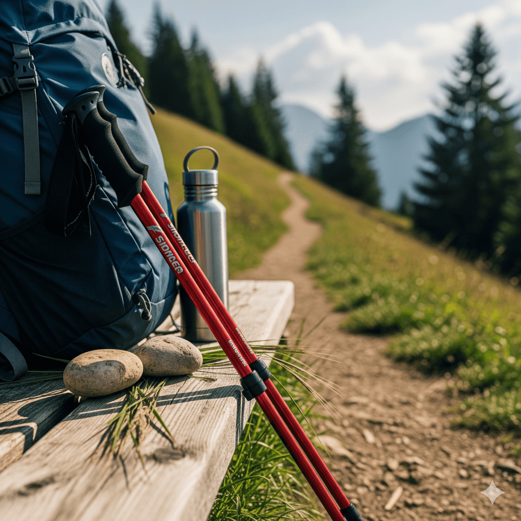 Adjustable Trekking Poles for Enhanced Stability and Comfort