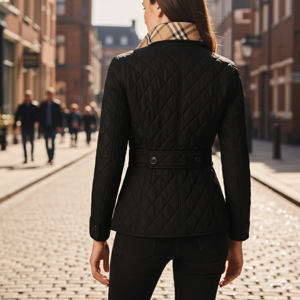 Women's Quilted Jacket | Lapel