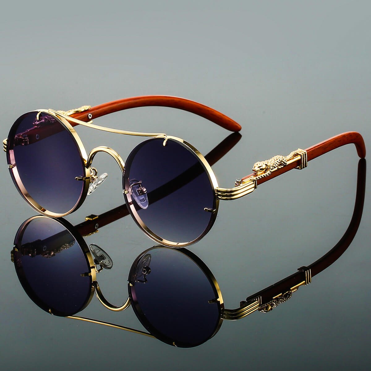 Men's Retro Round Sunglasses | Summer