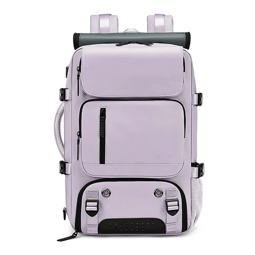Large Waterproof Travel Backpack with USB Port