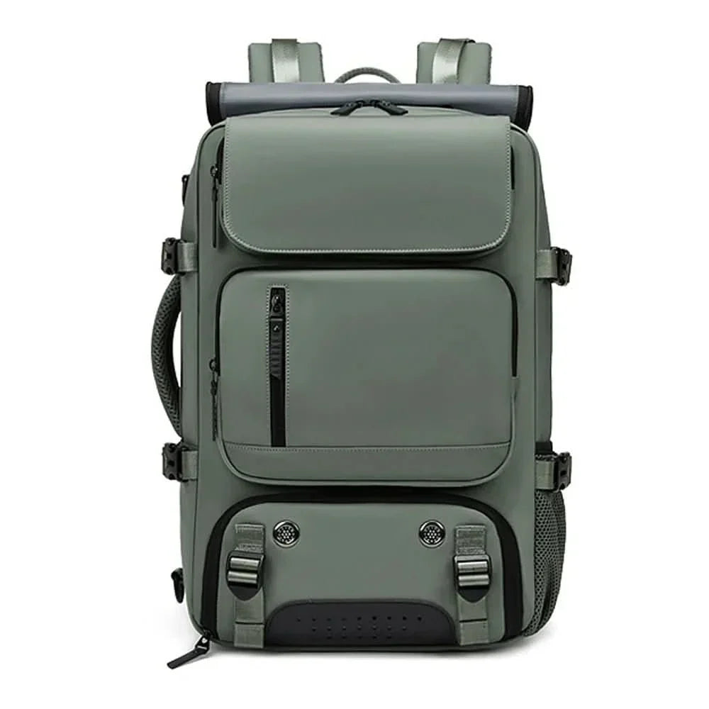 Large Waterproof Travel Backpack with USB Port
