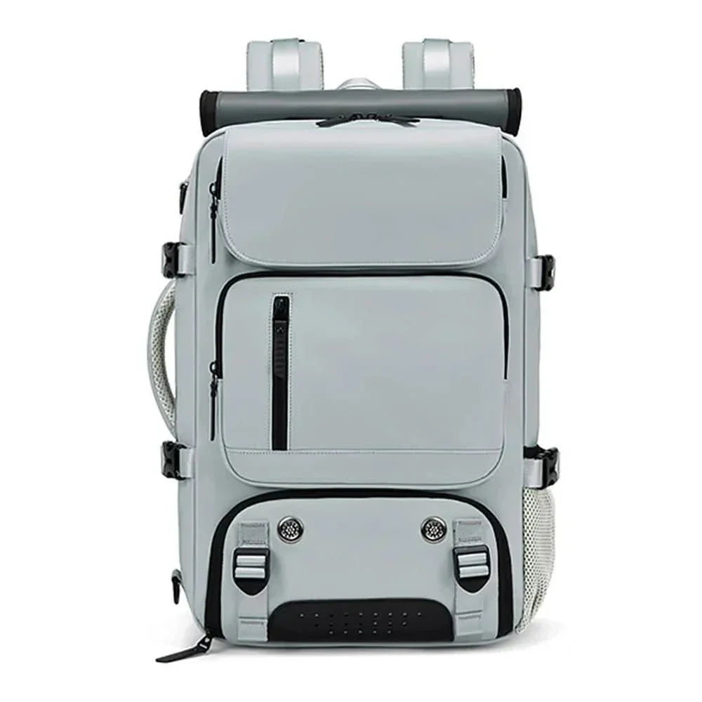Large Waterproof Travel Backpack with USB Port