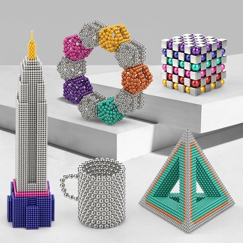 Magnetic Building Toys - Small Magnetic Balls for Creative Construction
