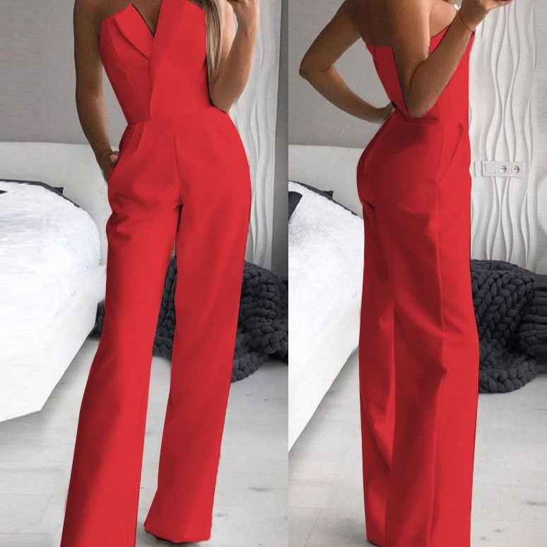 Women's Elegant Jumpsuit | Sleeveless