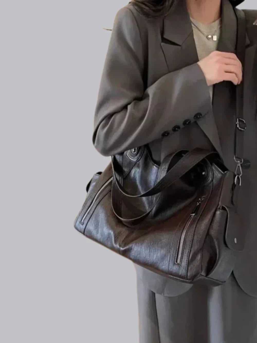 Women's Spacious Handbag | with Shoulder Strap