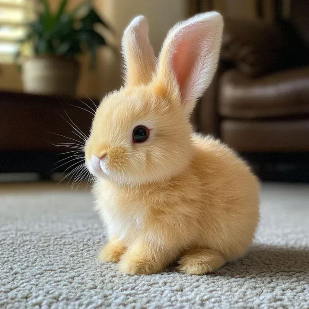 Animated Rabbit | Realistic Hopping Plush Bunny for Kids