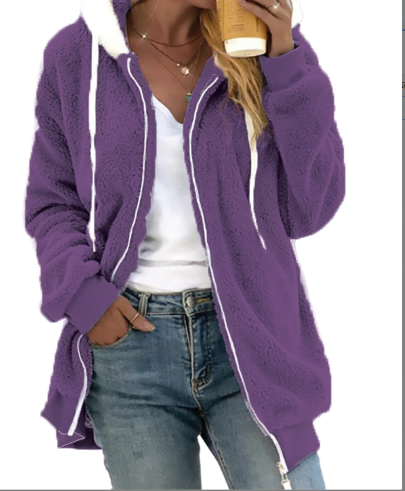 Women's Fleece Zip Hoodie | Soft