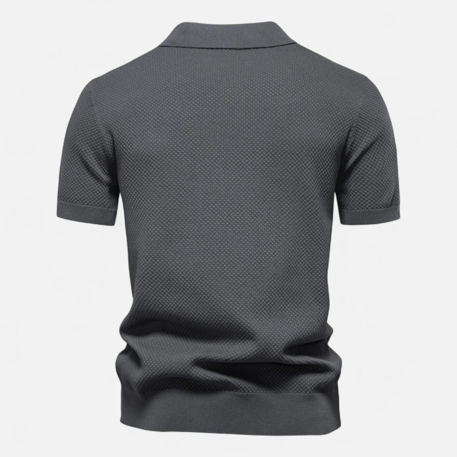 Men's V-Neck Polo Shirt | Short-Sleeve