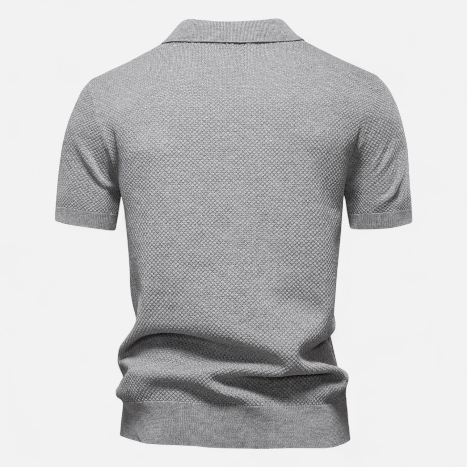 Men's V-Neck Polo Shirt | Short-Sleeve