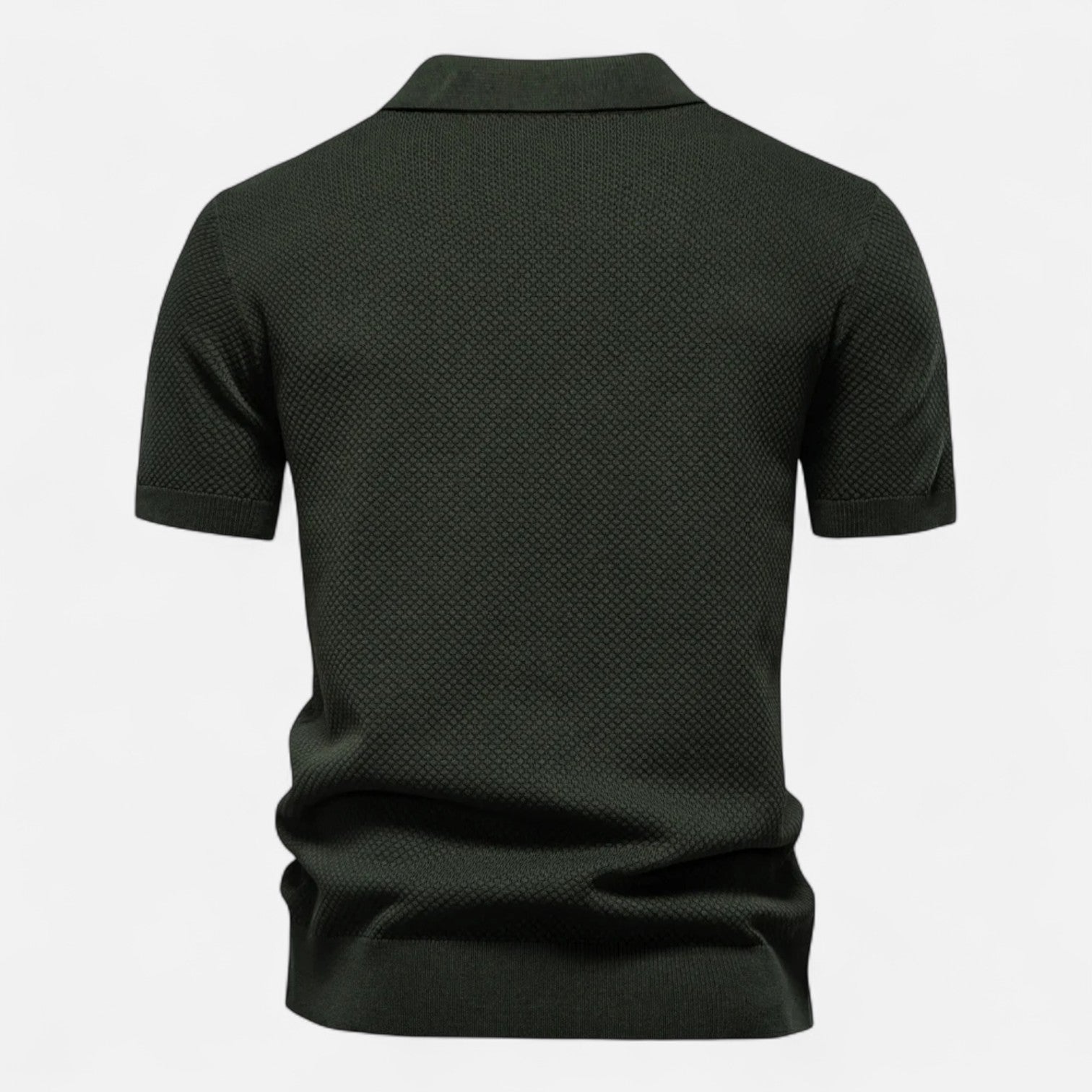 Men's V-Neck Polo Shirt | Short-Sleeve