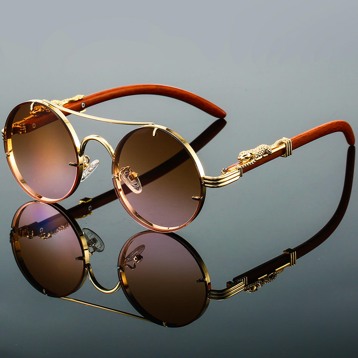 Men's Retro Round Sunglasses | Summer