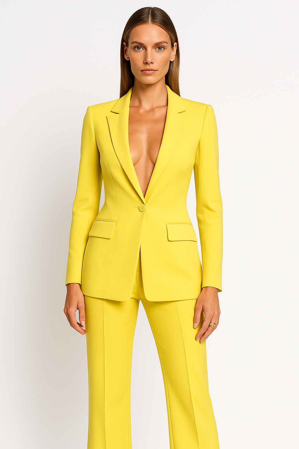 Women's Two-Piece Office Suit | Blazer and Pants