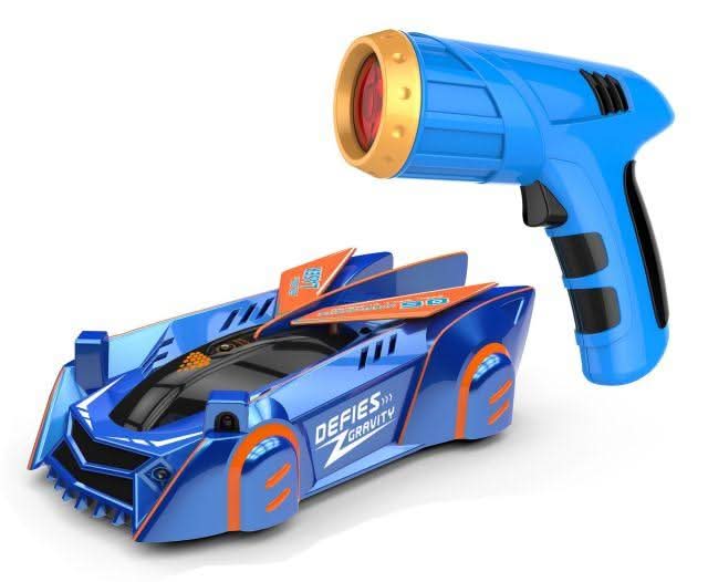 Laser-Controlled Wall-Climbing RC Car for Kids