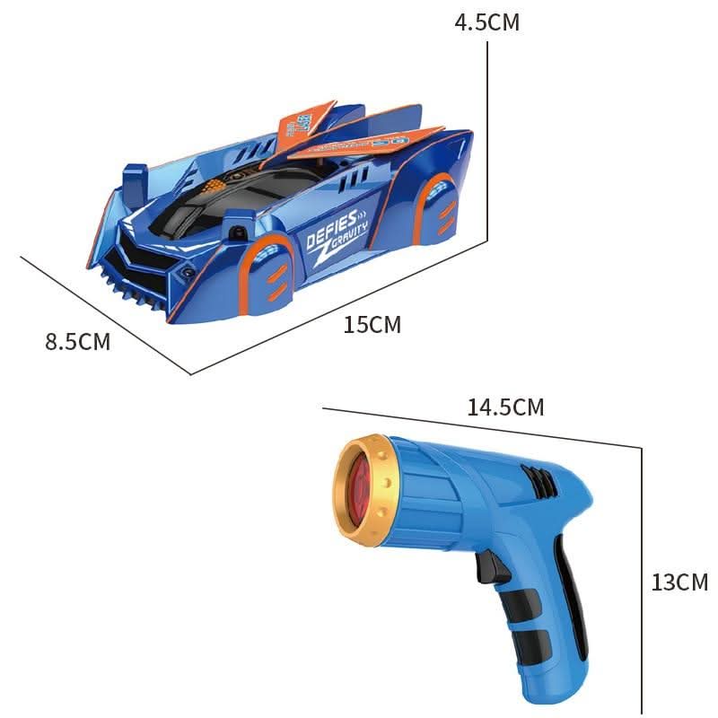 Laser-Controlled Wall-Climbing RC Car for Kids