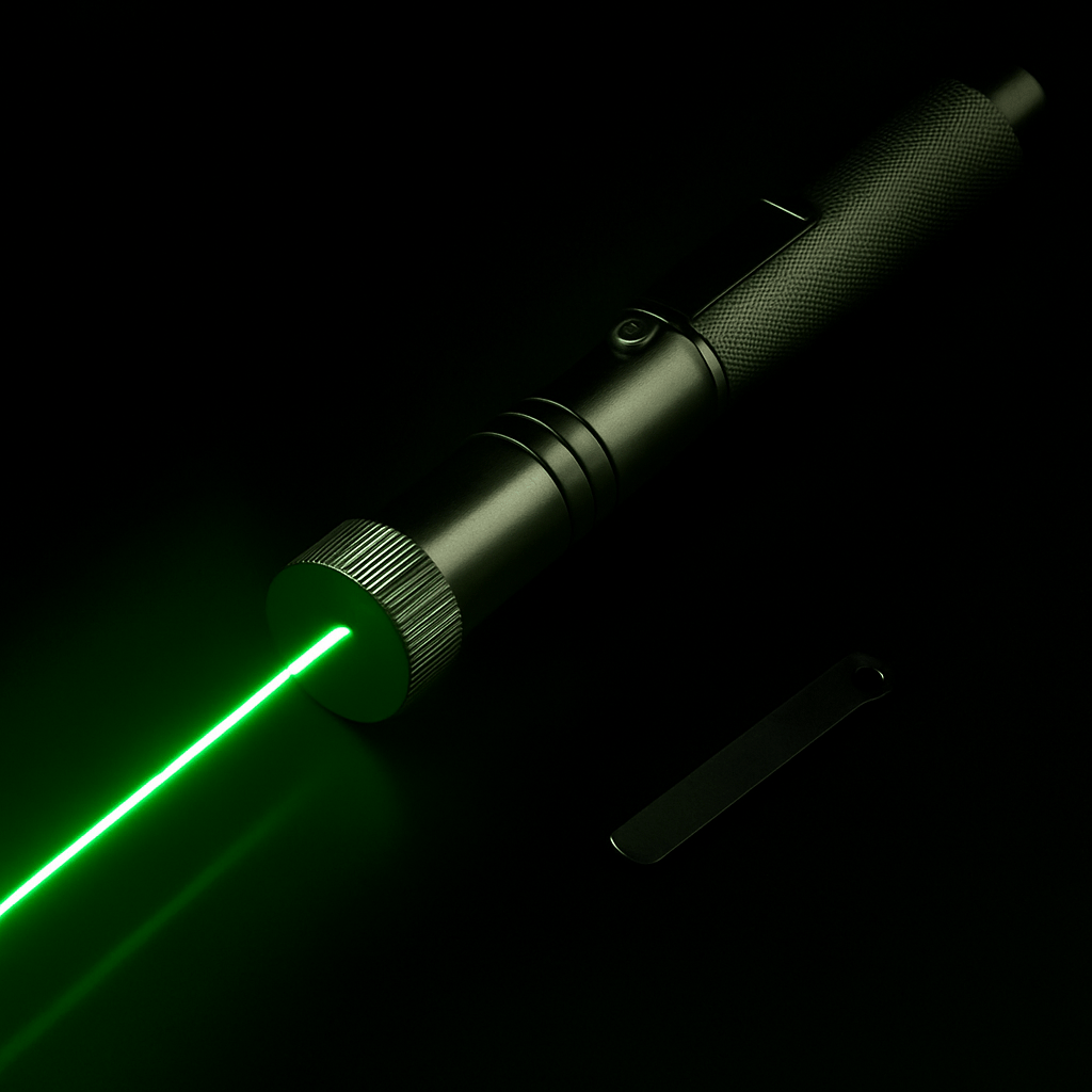 Powerful Laser Pointer with Adjustable Focus