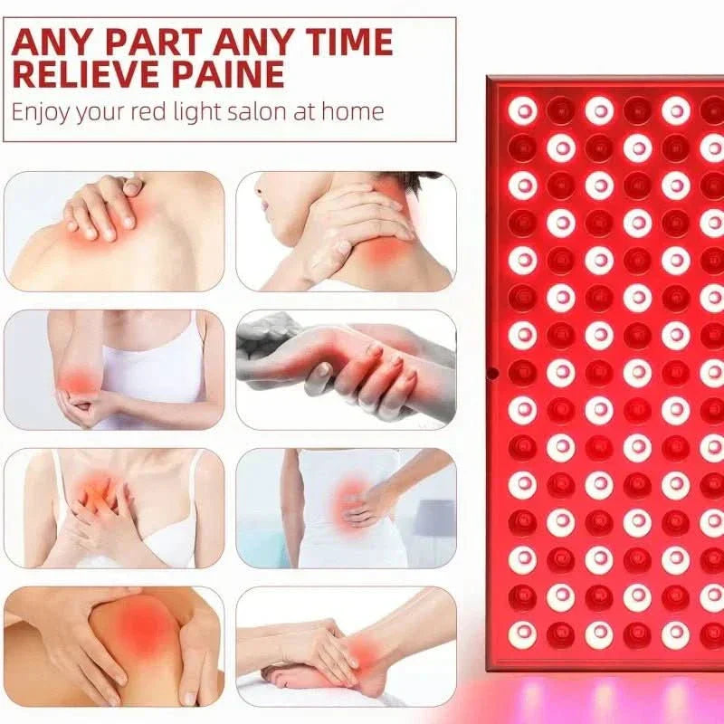 Infrared Light Therapy Panel for Skin Rejuvenation and Relaxation