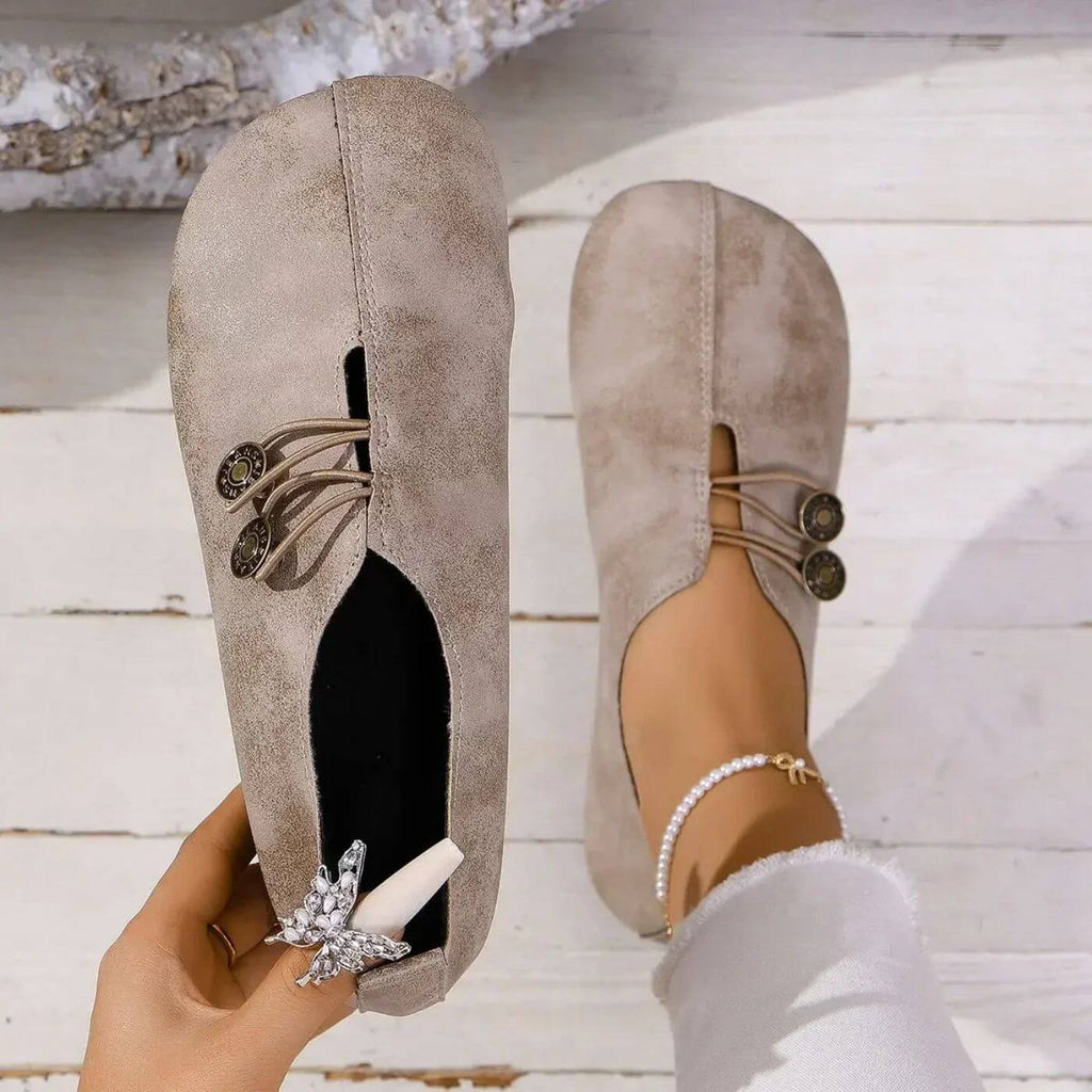 Women's Slip On Shoes | Button