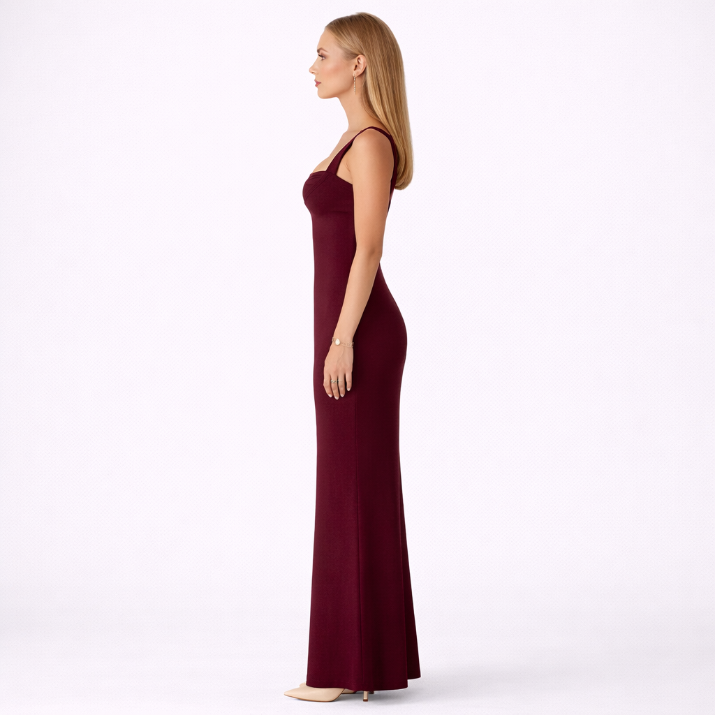 Maxi Dress Square Neck