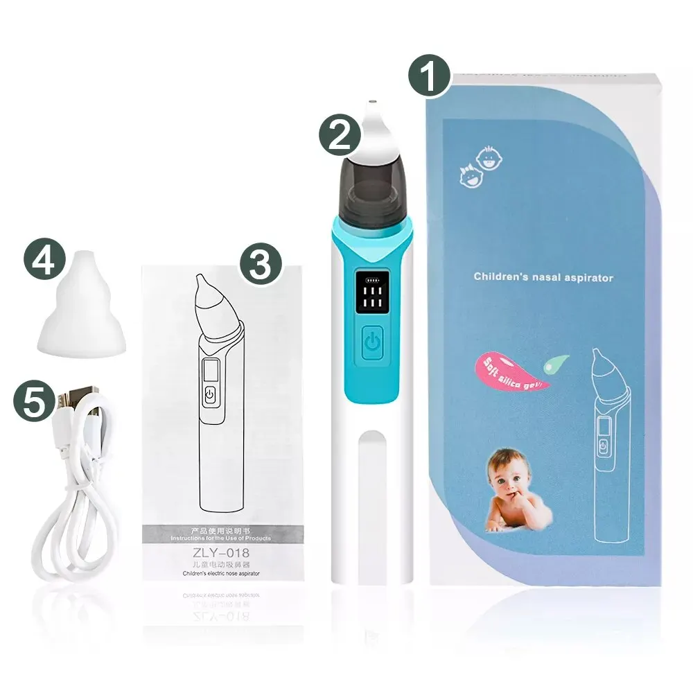 Baby Nasal Aspirator with Anti-Reflux Mechanism