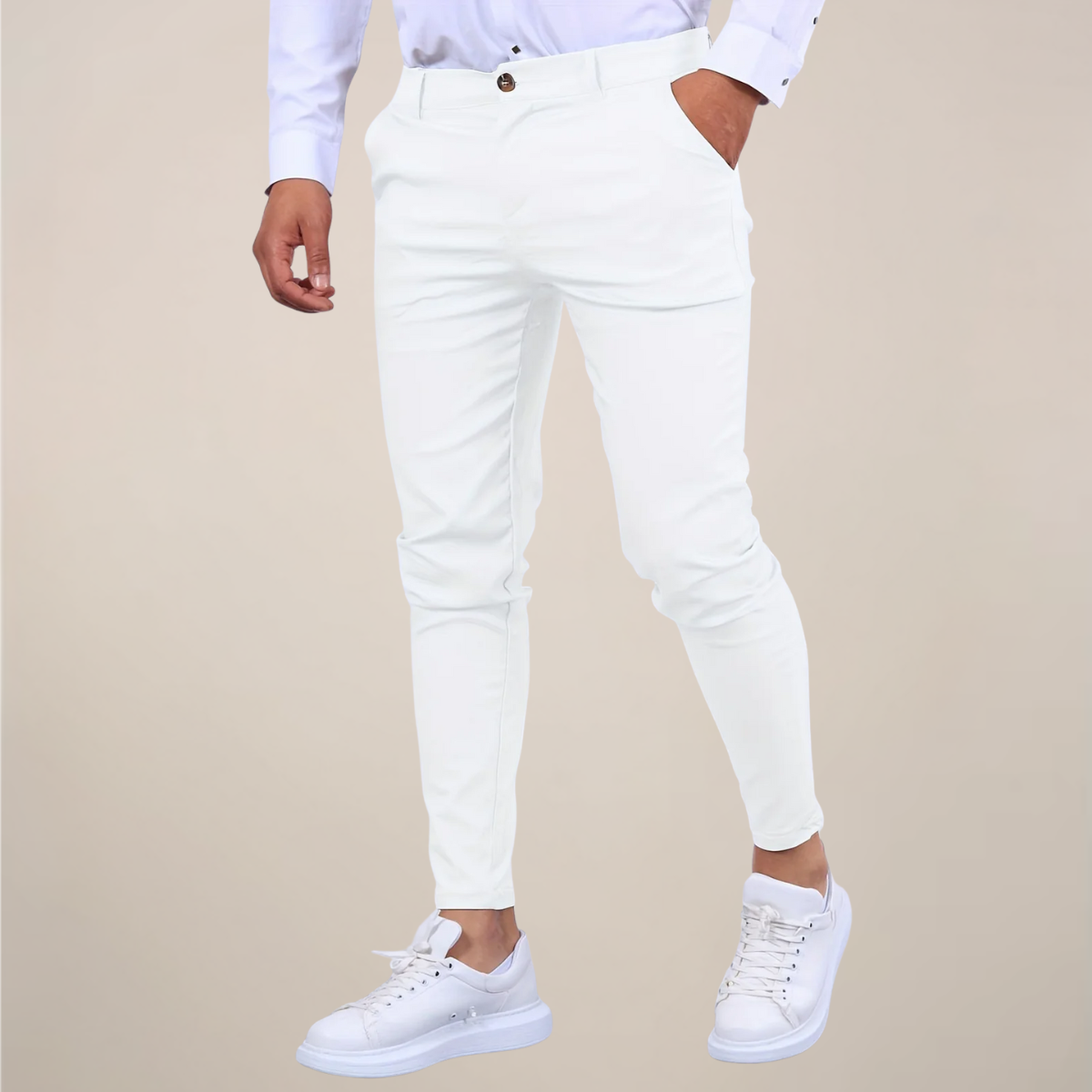 Men's Business Casual Chino Pants | Slim Fit